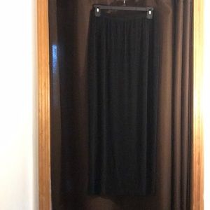 Chico’s traveler black long skirt - size 1